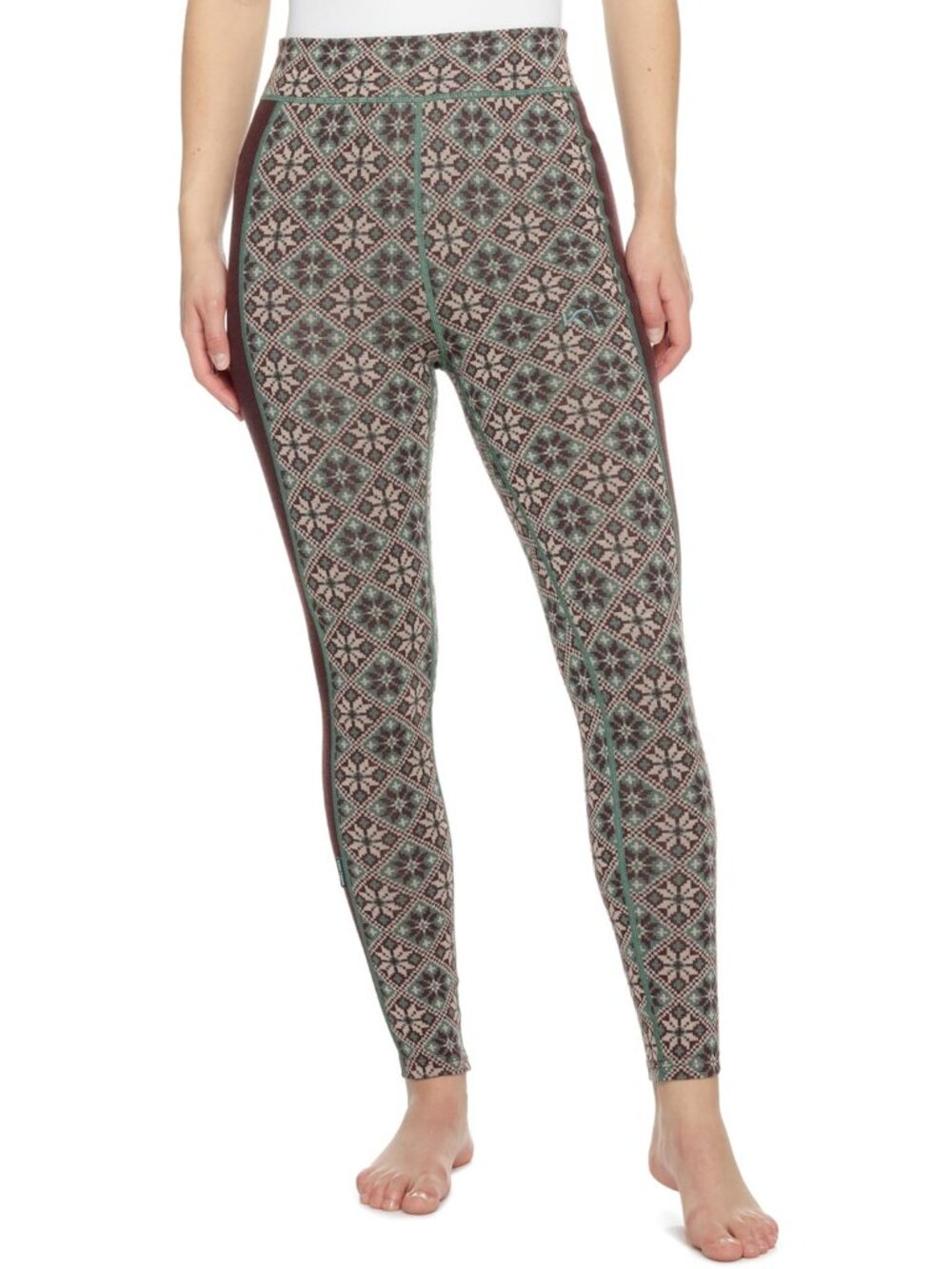 Kari Traa Syru Rose High-Waist Base Layer Pants - Merino Wool